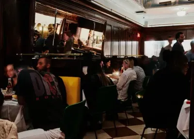 Bruce at Cafe Triste