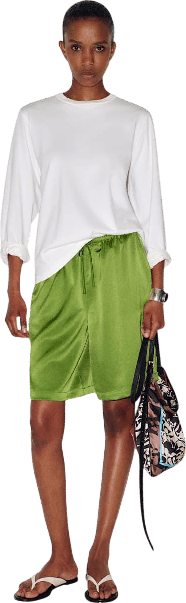Sandy Satin Short