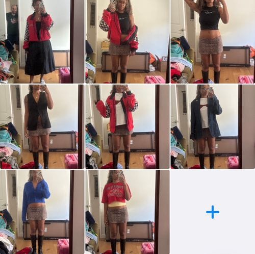 fashion show day before a trip