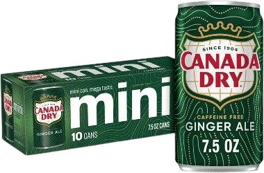 Ginger Ale Mini Cans