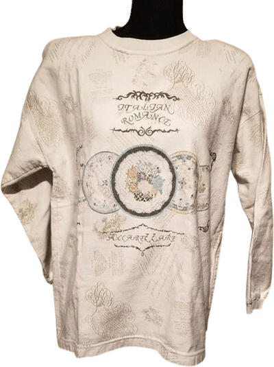 Vintage Gitano Italian Romance Pullover