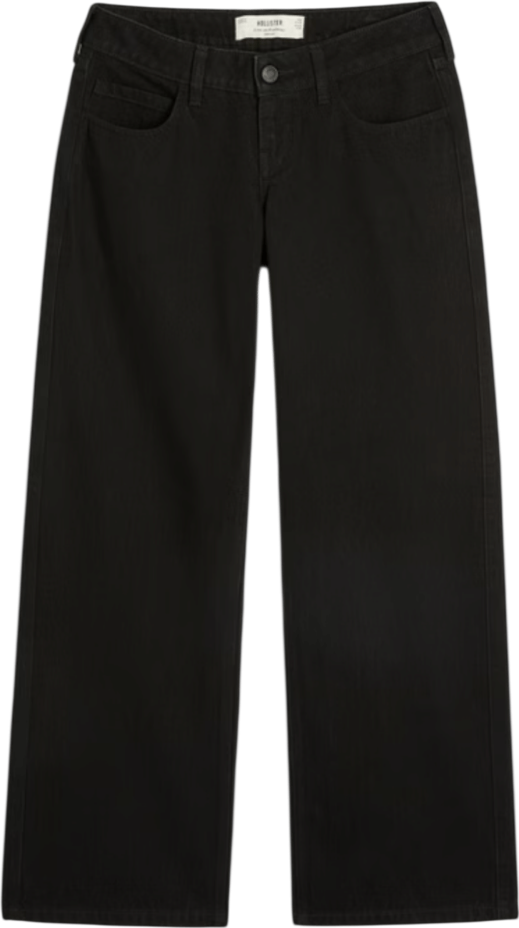 Ultra Low-Rise Baggy Jeans