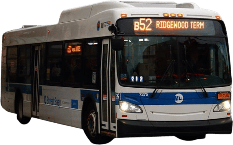 taking the bus