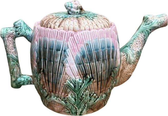 Griffen Smith Hill Etruscan Majolica Teapot