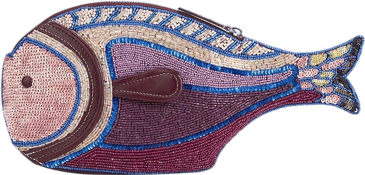 Staud Beaded Clutch
