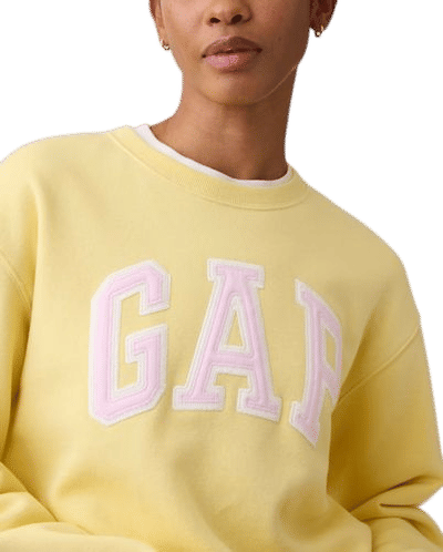 Gap Logo Cropped Sweatshirt