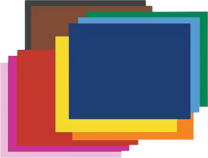 Pacon Poster Boards, 28" x 22", Assorted Colors, 25/Carton (54871) | Staples