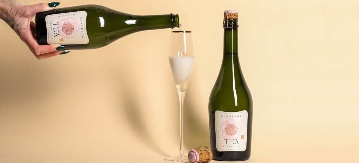 Sparkling tea made for a 👑