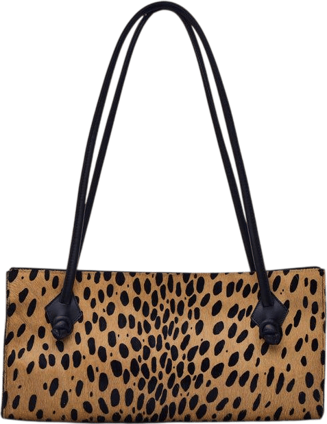CABĀ Ter East-West Bag Cheetah