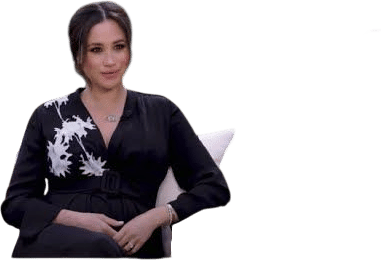 that clip of oprah asking meghan markle "were you silenT...or were you silENced?"