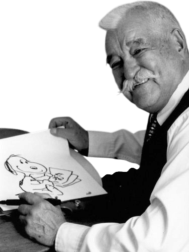 Animator Bill Melendez on Snoopy's voice