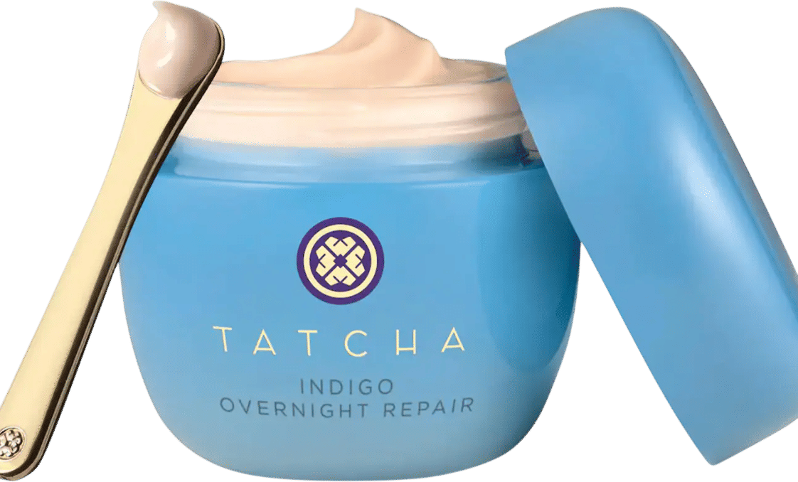 TATCHA Indigo Overnight Repair Redness Reducing Barrier Cream Moisturizer
