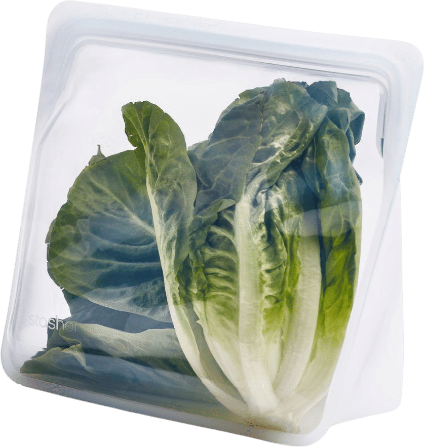 Stasher Reusable Stand-Up Mega Bag (VIP Discount) - Clear | Grove Collaborative