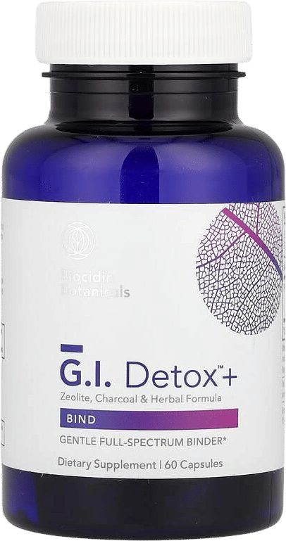 G.I. Detox+ Zeolite Charcoal Herbal Formula