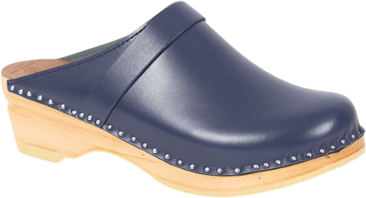 Da Vinci Dark Blue Clogs