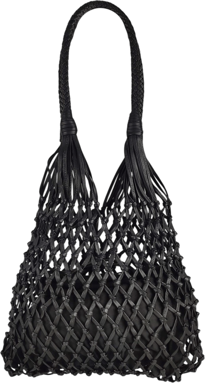 Florence Leather Borse Woven Leather Shopper