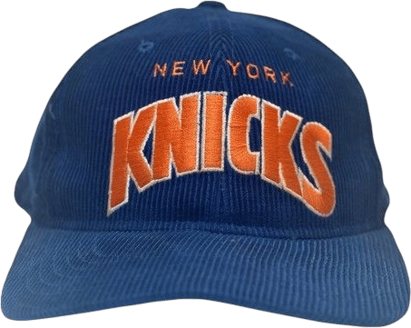 90s New York Knicks Corduroy Hat
