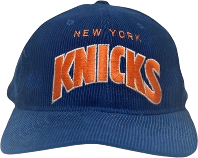 Vintage 90s New York Knicks Corduroy Hat