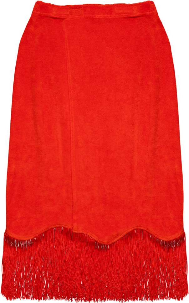 Long Casita Terry Skirt