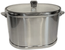 Vintage Georges Briard Art Deco Regency Ice Bucket Champagne Cooler