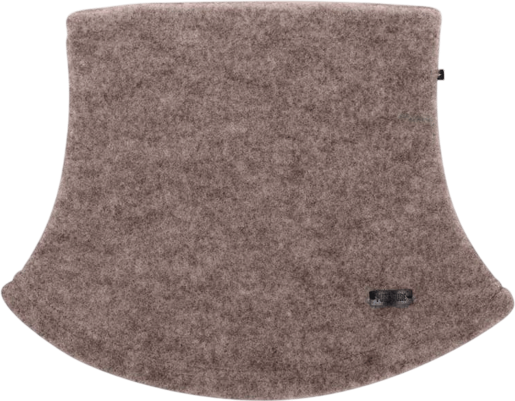 Merino Wool Fleece Neck Warmer - Stone Grey