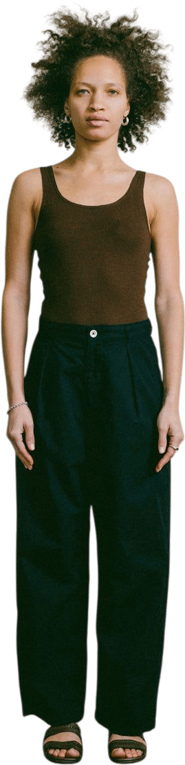 Poplin Field Pant, Organic Poplin, Black