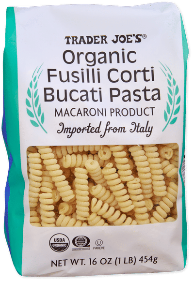 Organic Fusilli Corti Bucati Pasta