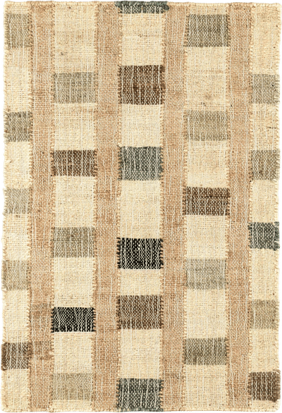 Mosaic Handwoven Jute Rug