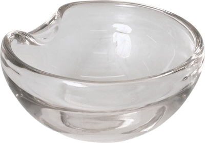 Tiffany & Co. Elsa Peretti Pink Iridescent Glass Bowl