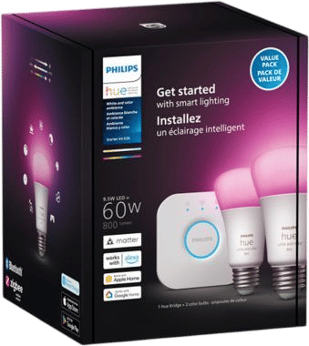 Phillips Hue smart lighting system