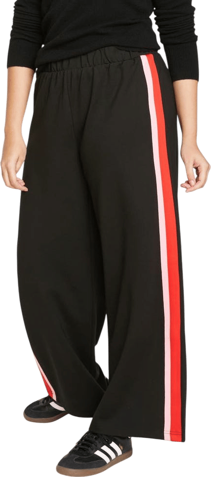 Stephanie Ponte Wide Leg Pants