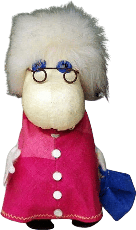 Atelier Fauni, Hemulen, Figure Doll, 1950s - 1970s