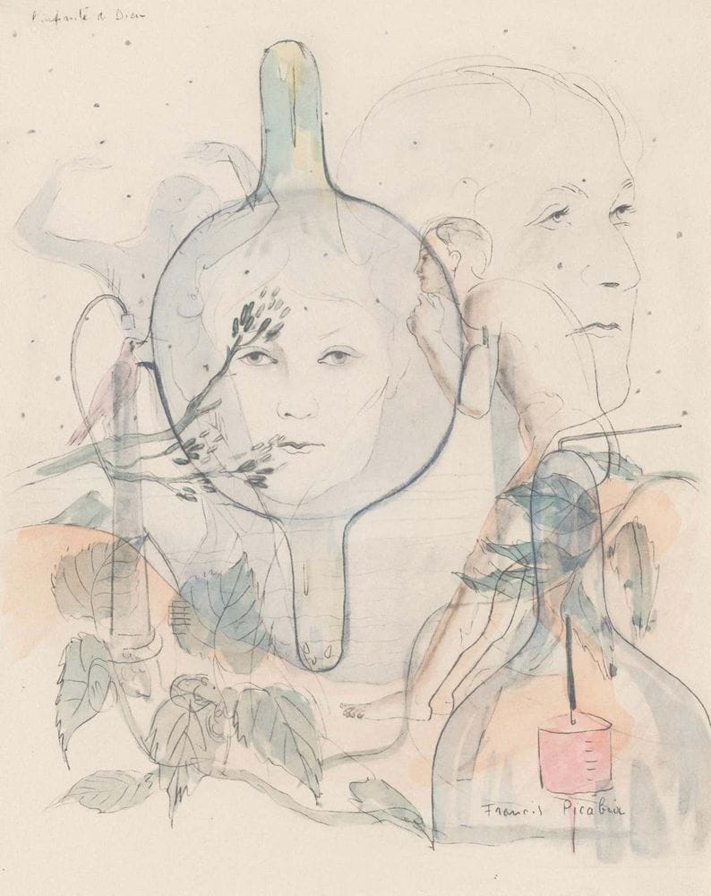 Francis Picabia Composition, Le Peseur d'âmes (The Weigher of Souls), Francis Picabia 1931