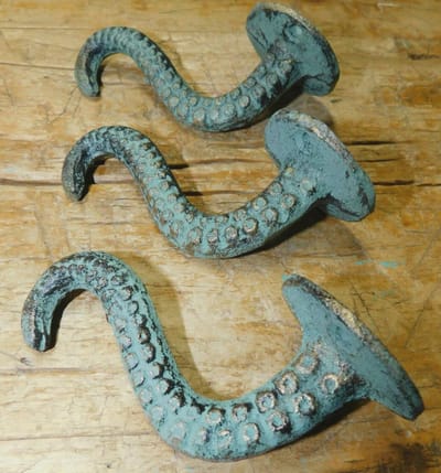 Octopus Tentacle Wall Hooks