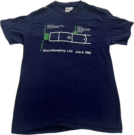 Vintage 1982 LAX Groundbreaking T-Shirt