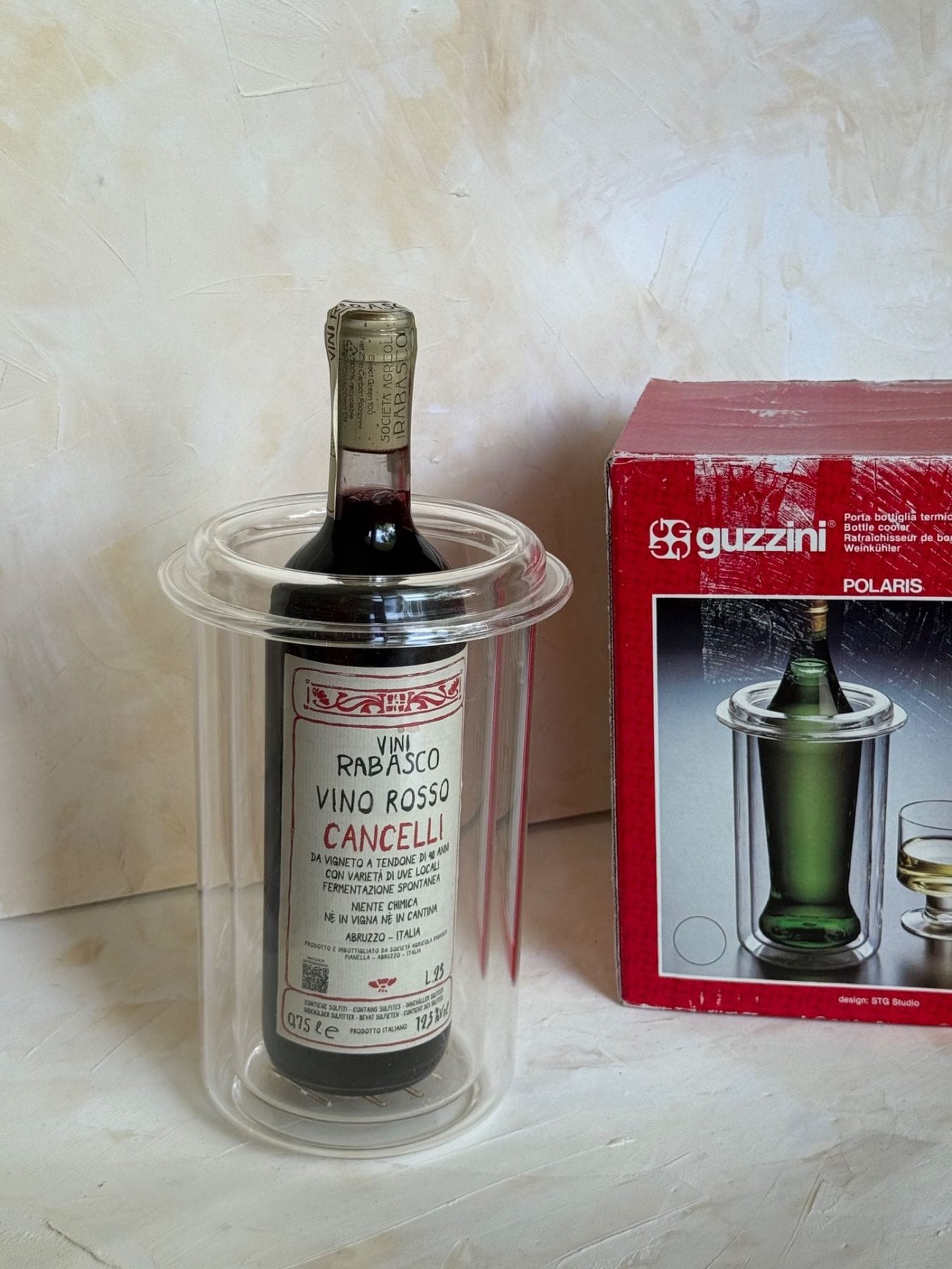 Vintage Guzzini Wine Chiller