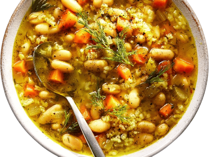 White Bean, Rice and Dill Soup Recipe