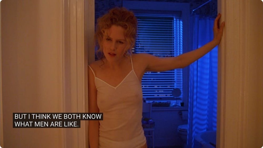Nicole Kidman's tank top in Eyes Wide Shut