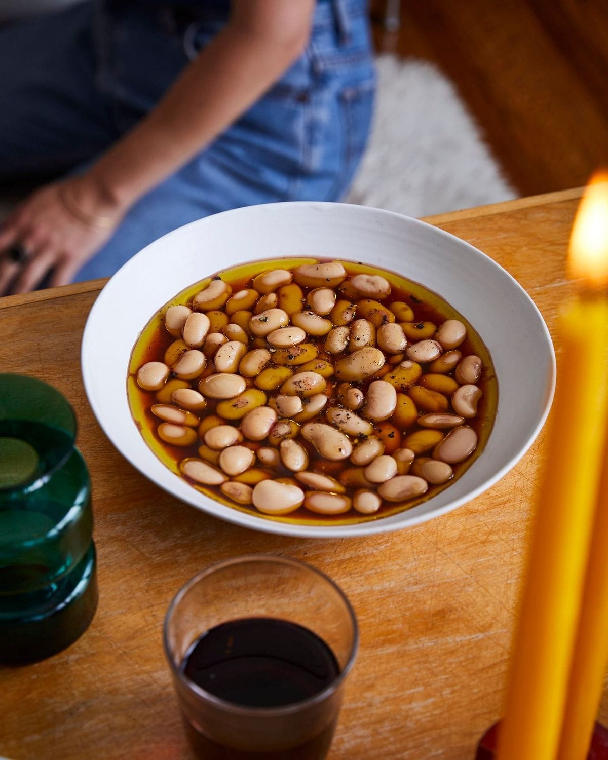 Vinegar-Marinated Butter Beans Recipe