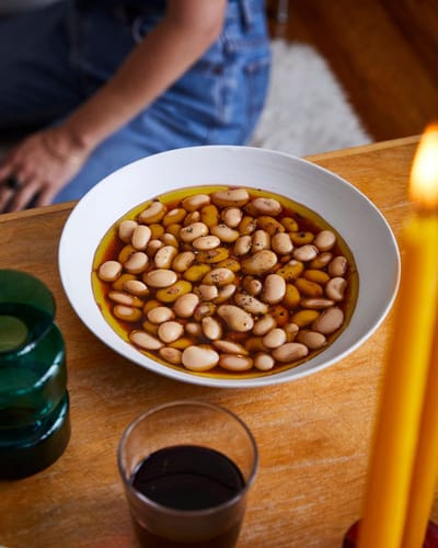 Vinegar-Marinated Butter Beans Recipe
