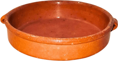 Antique Terracotta Baking Dish with Handles