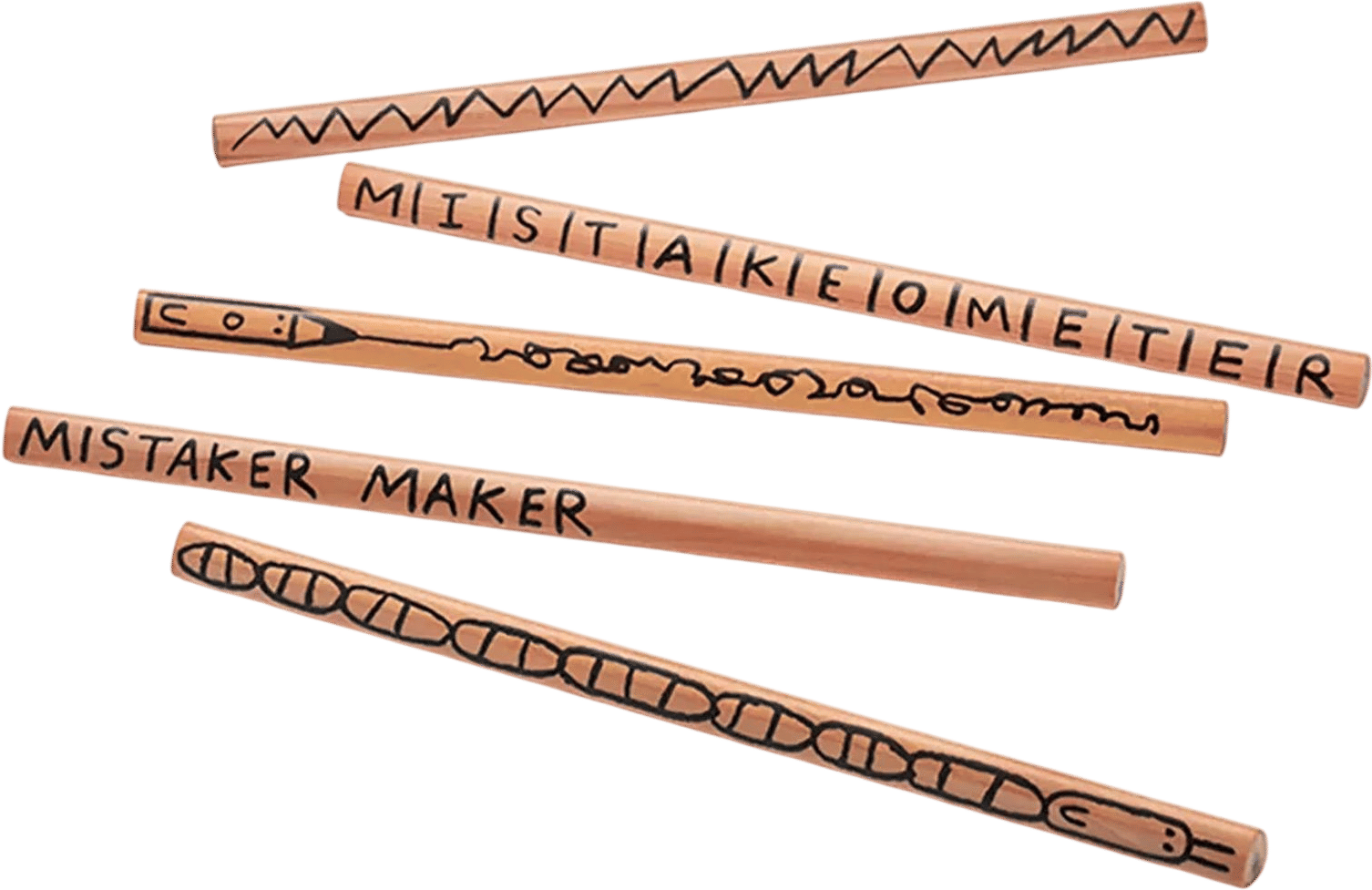 Greeba's Mistaker Maker Pencils