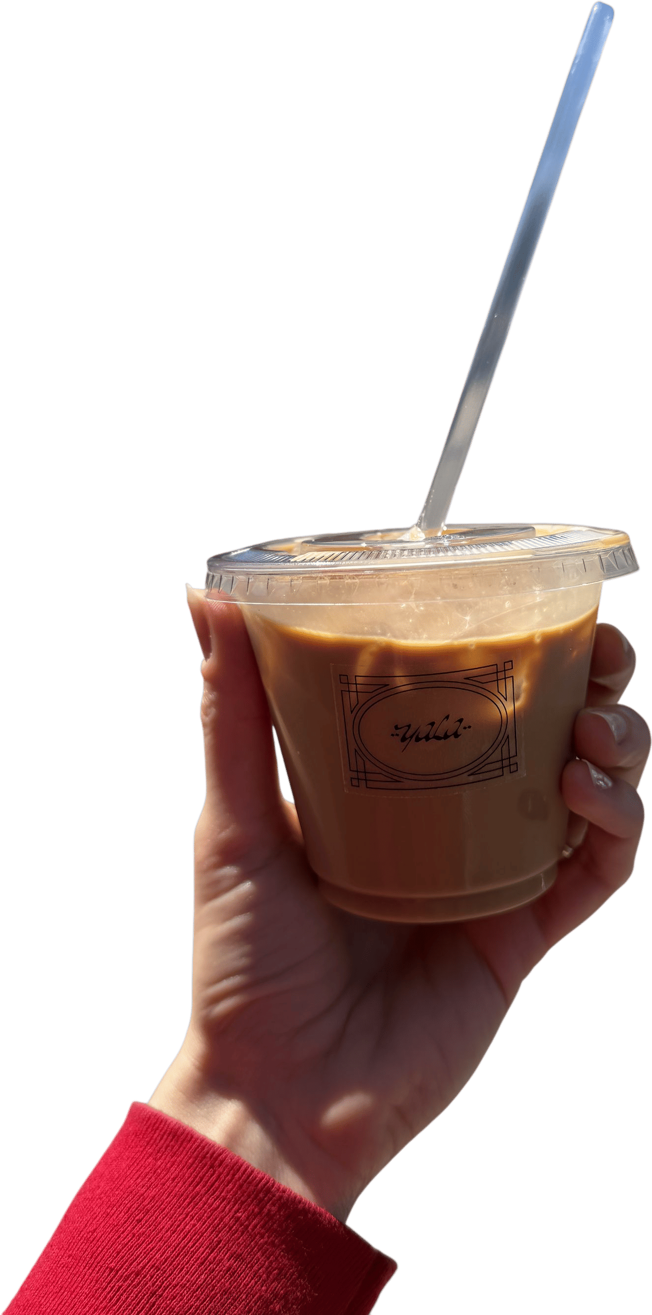 Getting an iced cortado