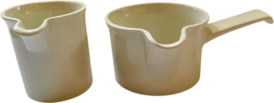 Midcentury Johnson Brothers Tivoli White Creamer & Gravy Bowl W/ Handle England - Etsy