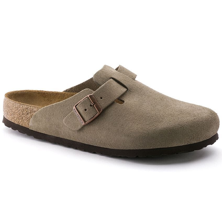 Boston Suede Clogs