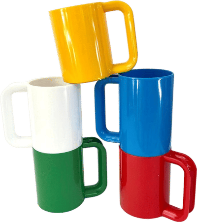 Massimo Vignelli for Heller Stackable Mugs