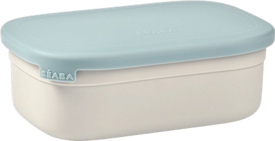 BEABA Stainless Steel Bento Lunch Box - Rain | Grove Collaborative