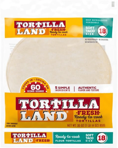 Ready-to-Cook Flour Tortillas