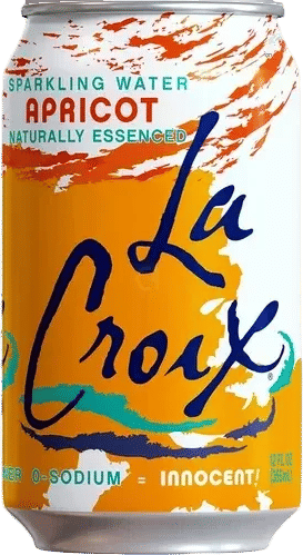 La Croix Apricot Sparkling Flavored Water
