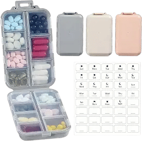 Travel Pill Organizer